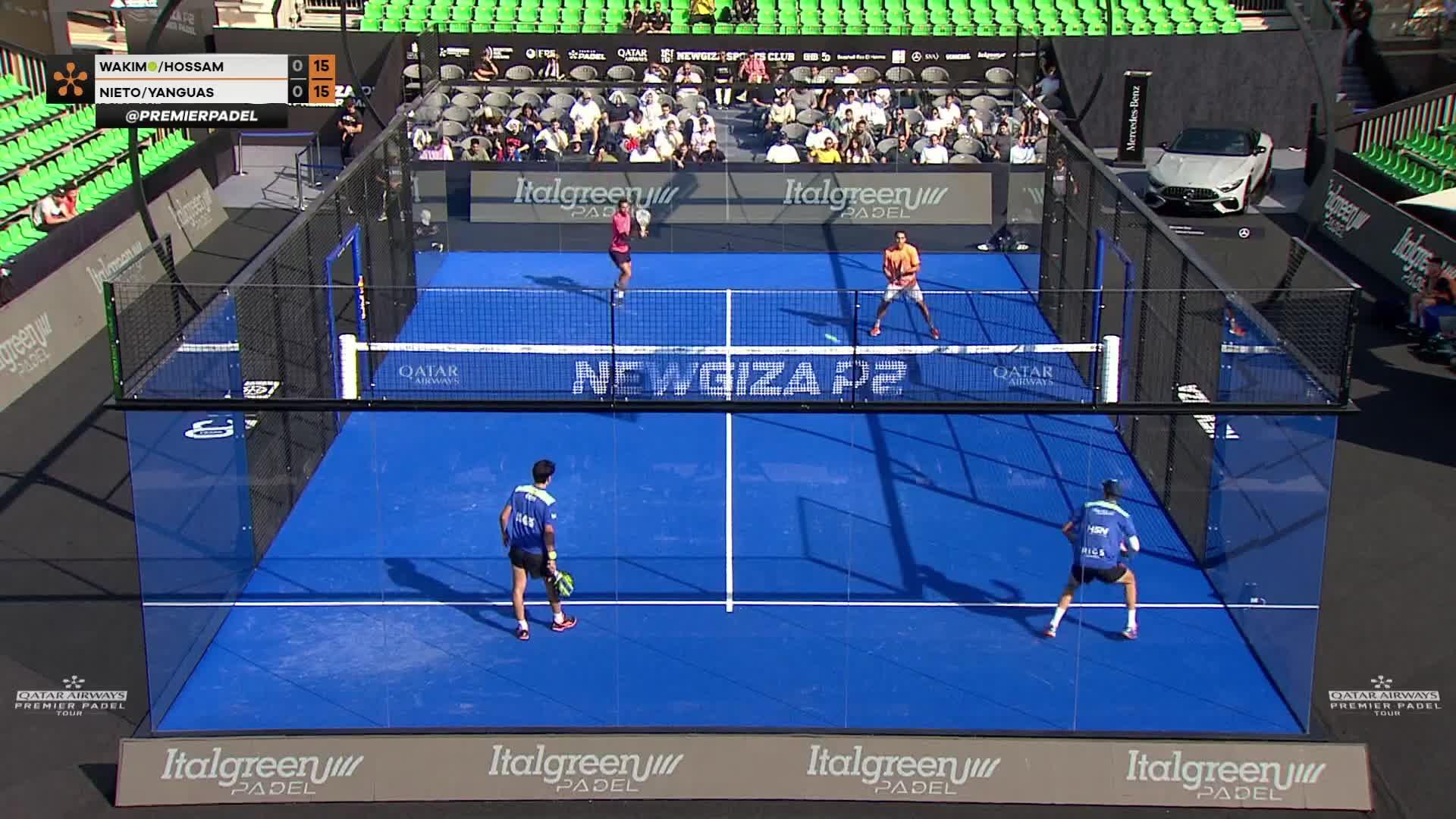 Georges Wakim - Youssef Hossam vs Jorge Nieto Ruiz - Miguel Yanguas