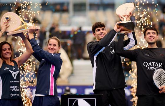 Roland Garros se rinde al pádel: 13.000 fans celebran la victoria de las parejas nº1 en el Greenweez Paris Major Premier Padel