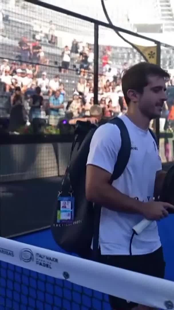 Garrido & Bergamini step onto the court