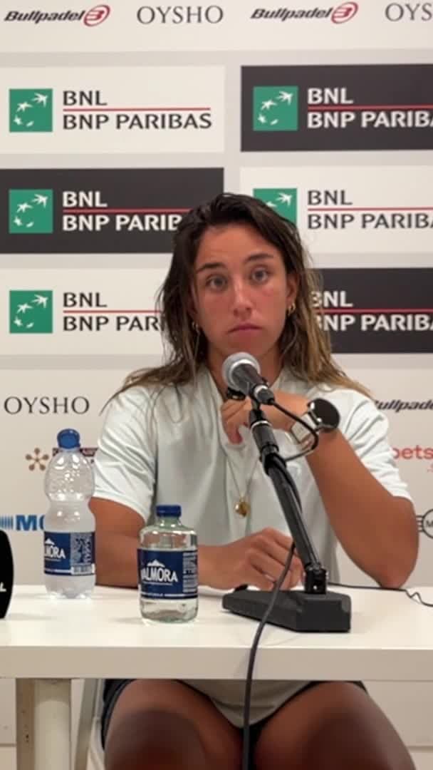 González: 'Among the girls, we congratulated each other on the great work we did today'