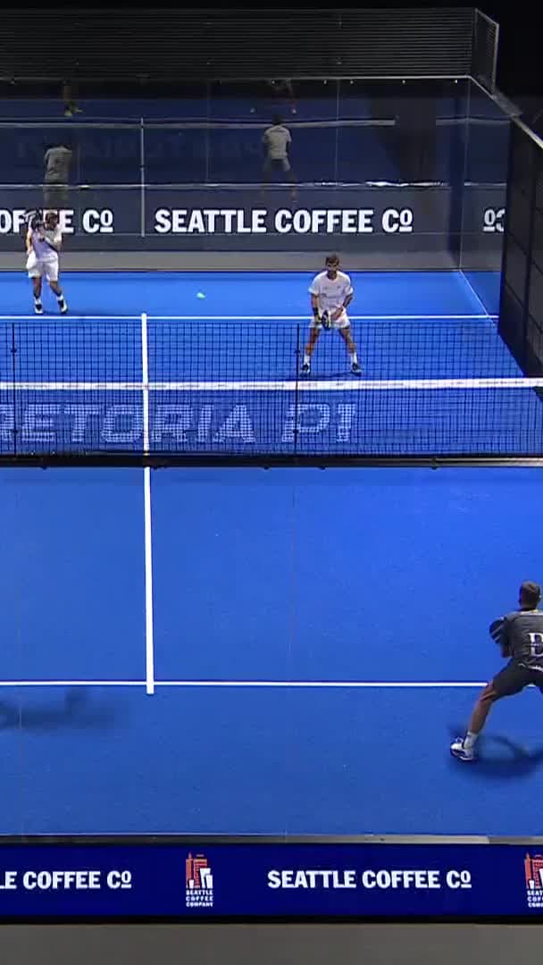 Capra & Hernandez win their serve