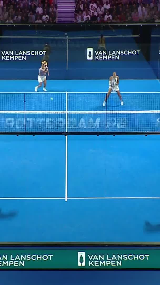 Sanchez and Ustero play great defense to win another break point