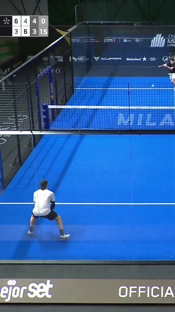 Cabeza’s brilliant forehand winner